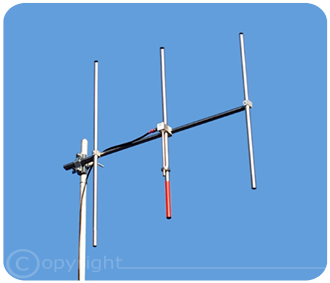 Yagi direzionale 3 elementi DAB 150-300MHz - Protel AntennaKit