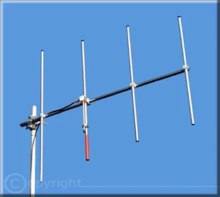 Yagi direzionale 4 elementi DAB 150-300MHz - Protel AntennaKit